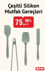 ÇEŞİTLİ SİLİKON MUTFAK GEREÇLERİ